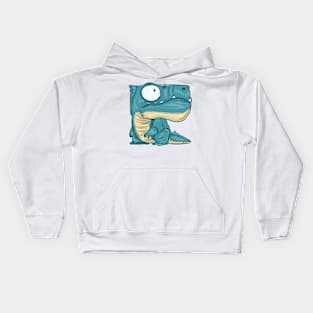 cute cartoon dinosaur Kids Hoodie